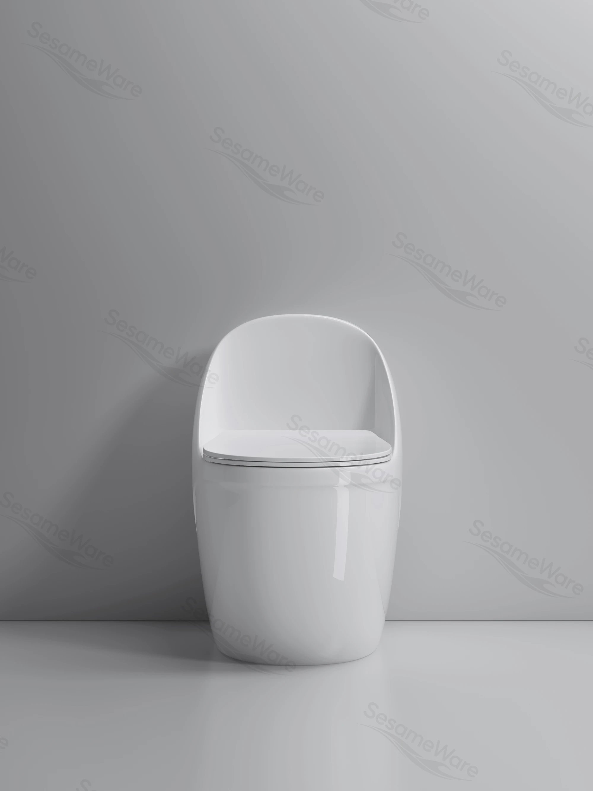 T1044-S siphonic one-piece toilet — sanitaryware manufacturer China (ivory variant)