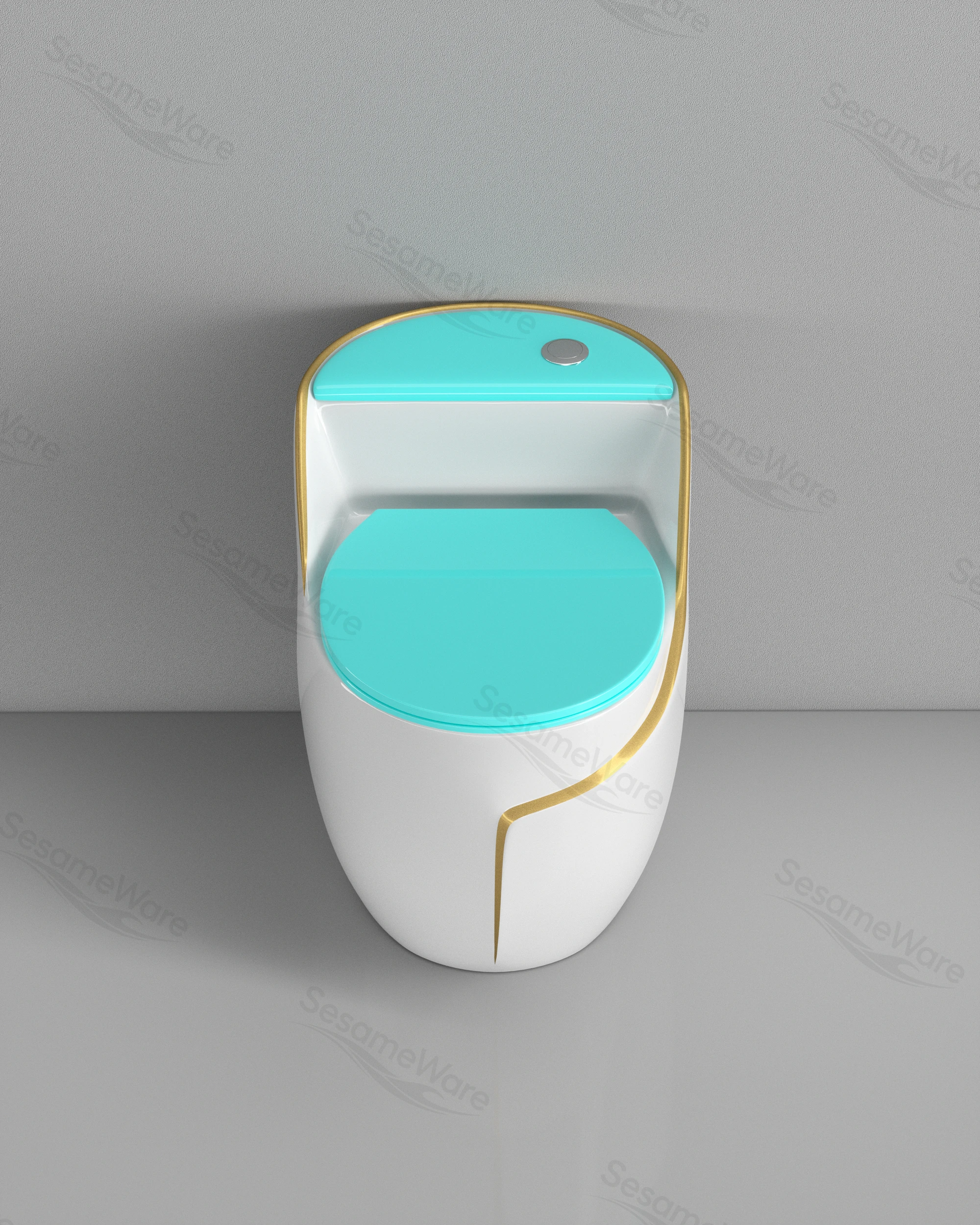 Siphonic One-Piece Toilet T1045-S