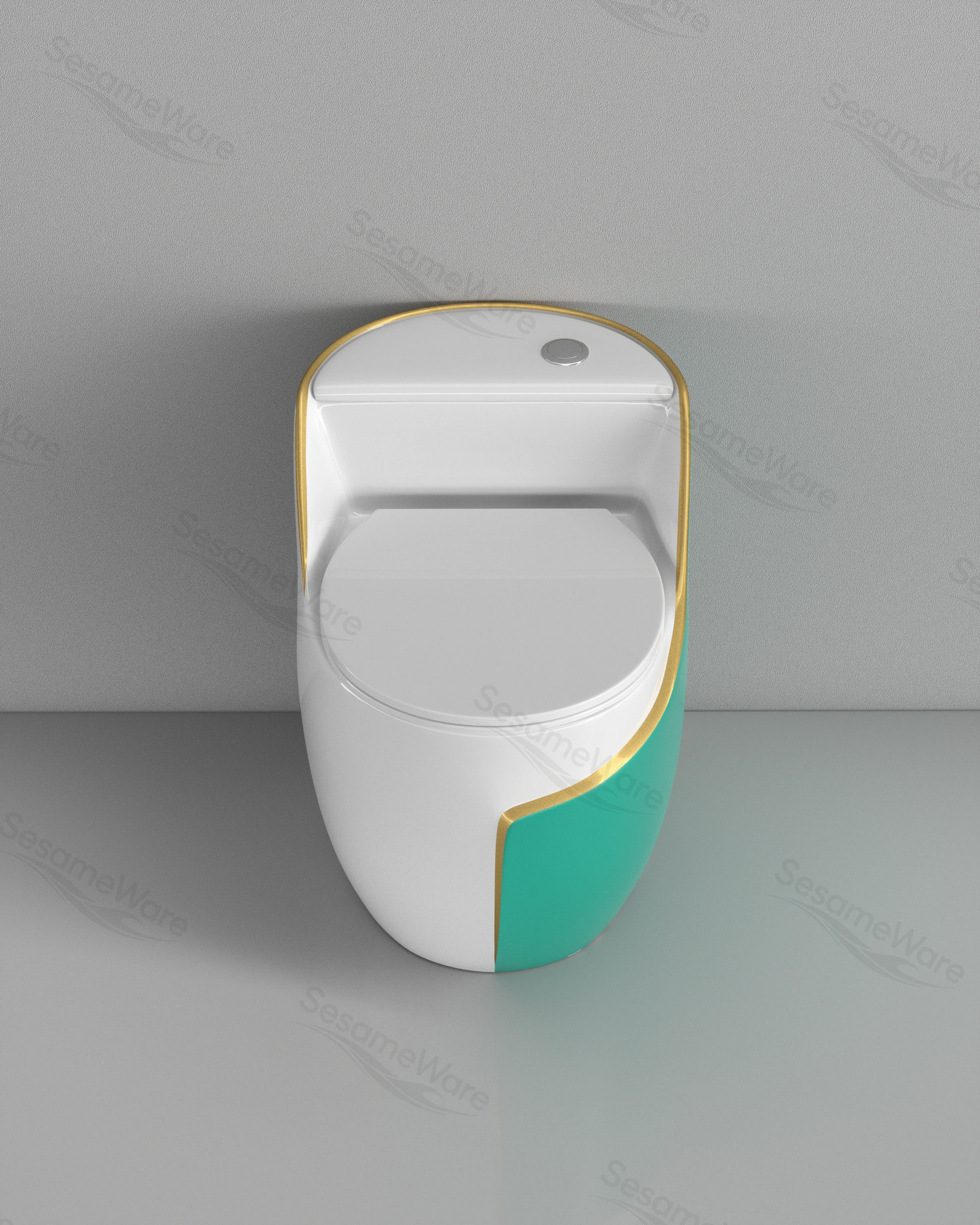 Siphonic One-Piece Toilet T1045-S