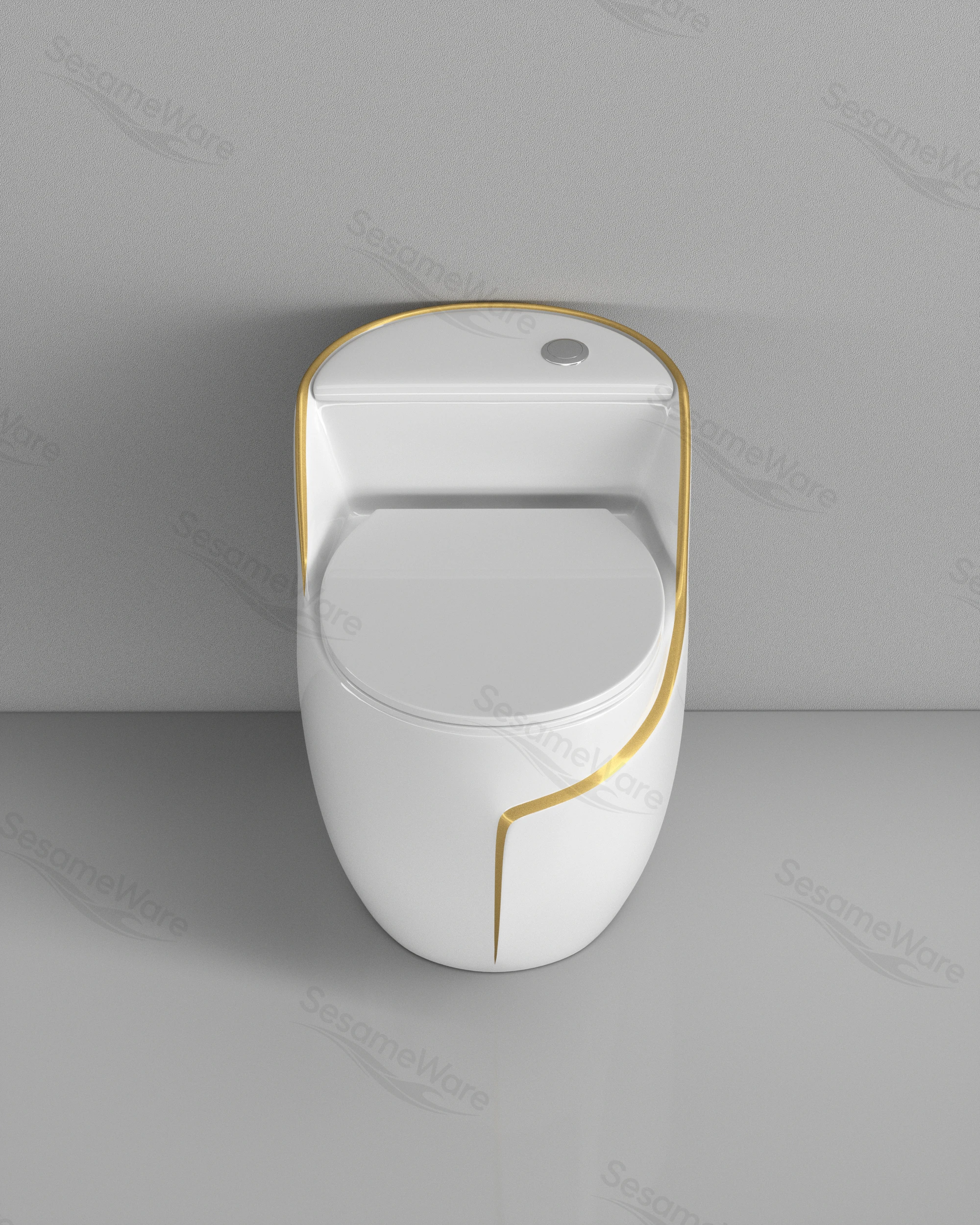 Siphonic One-Piece Toilet T1045-S