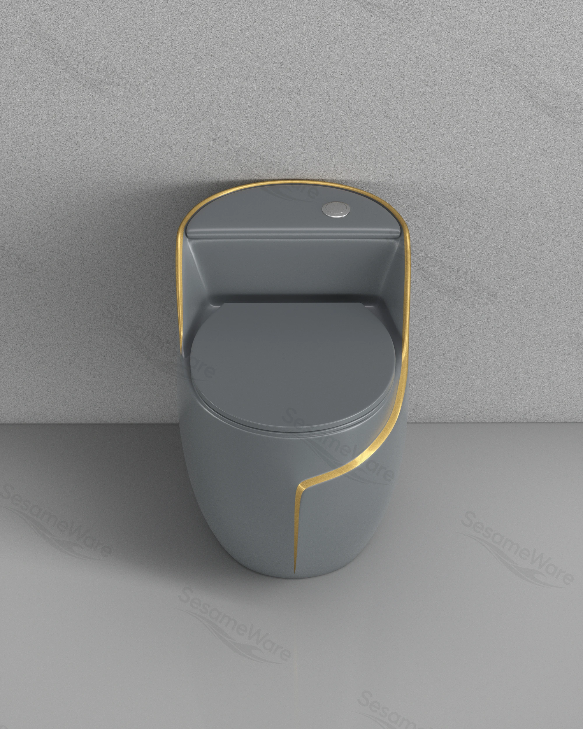 Siphonic One-Piece Toilet T1045-S