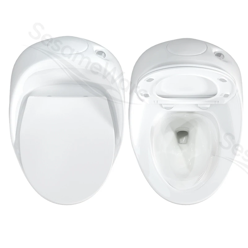 T1098-S siphonic one-piece toilet — sanitaryware manufacturer China (ivory variant)