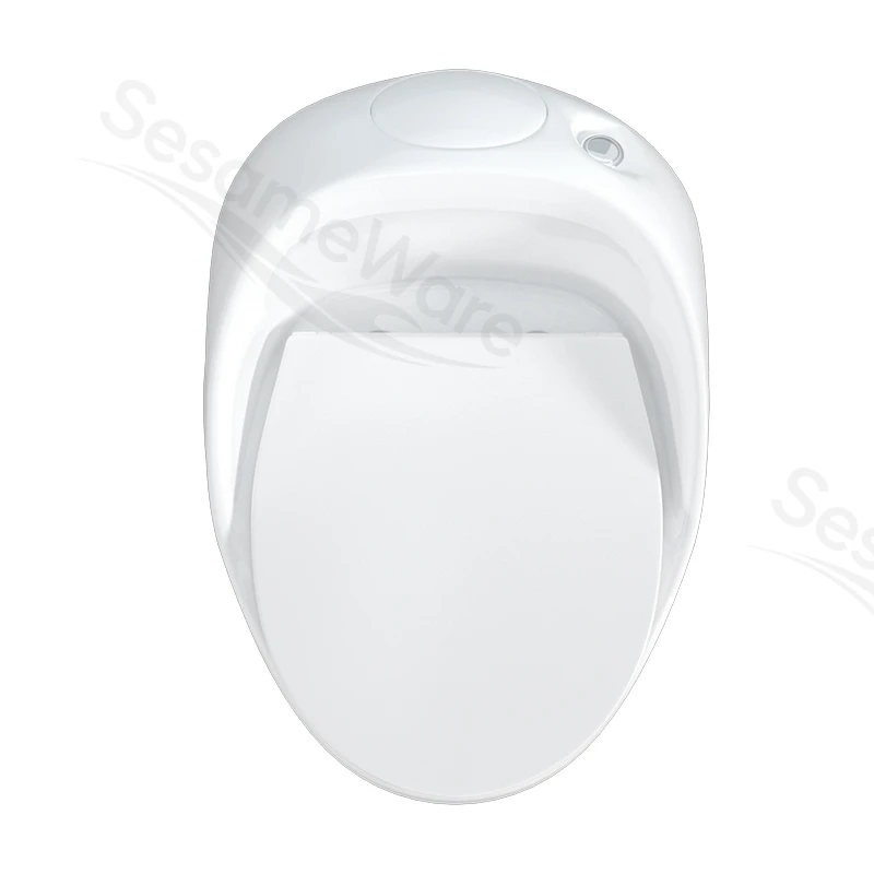 T1098-S siphonic one-piece toilet side view — ceramic toilet factory export