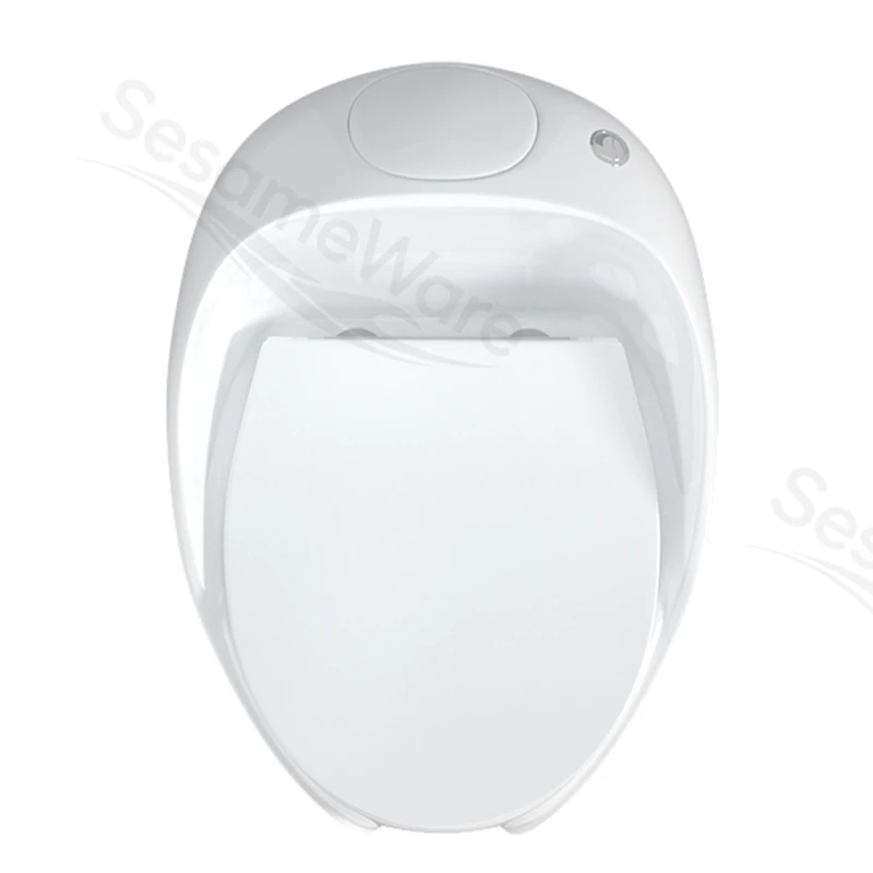 T1099-S siphonic one-piece toilet side view — ceramic toilet factory export