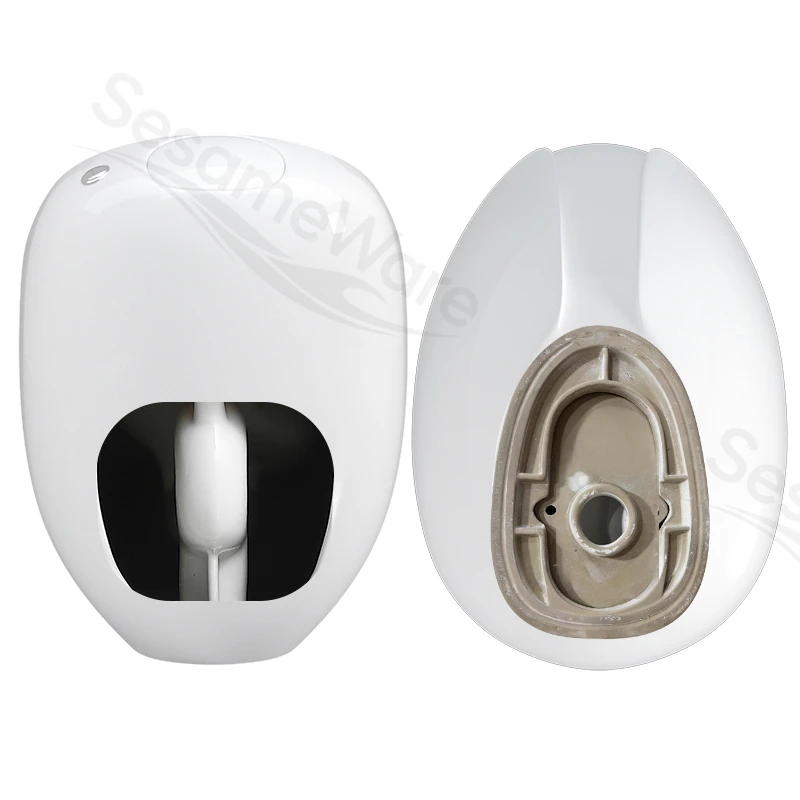 T1099-S siphonic one-piece toilet side view — ceramic toilet factory export