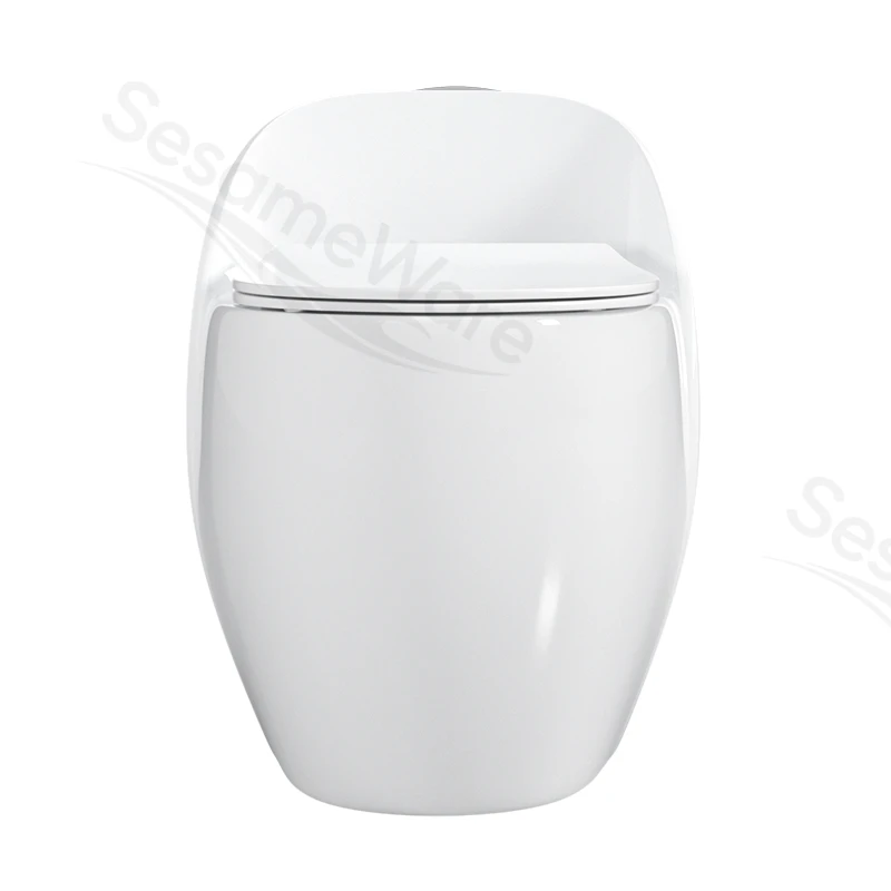 T1100-S siphonic one-piece toilet — sanitaryware manufacturer China (ivory variant)